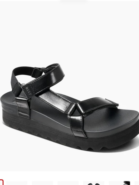 Reef Cushion Rem Hi black sandals Size 7.5 - Picture 3 of 14